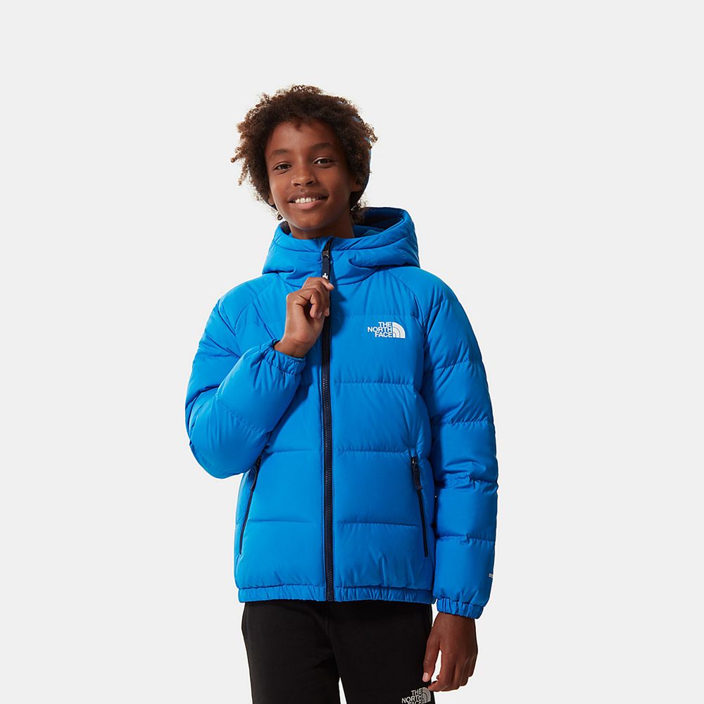 The North Face Jackets Boys Australia - The North Face Reversible Hyalite Blue Skiing And Snowboardi